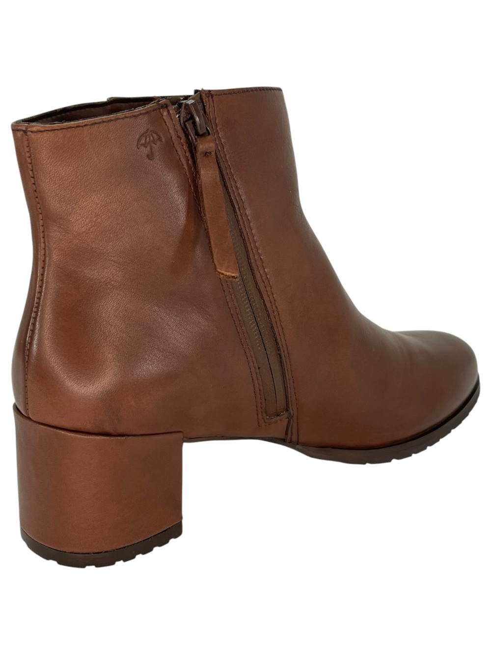 Naturalizer Joy Brown Leather Weatherproof Womens Ankle Boots Size 9.5M - Picture 8 of 13